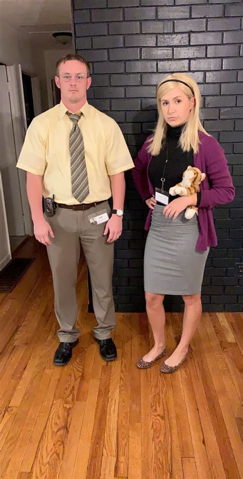 dwight and angela costume